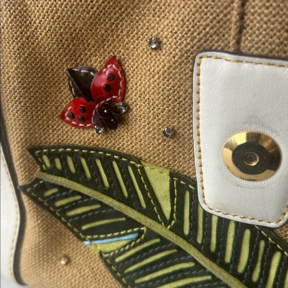 COACH limited edition vintage Cream and Tan Women's satchel bag - Picture 15 of 16